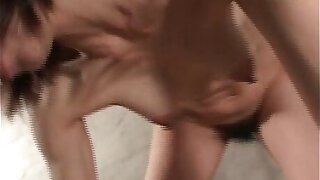 Naughty mature Asian slut gets her wet